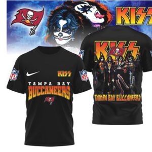 Tampa Bay Buccaneers Game Day 2026 Official NFL Kiss Band 3D Shirt
