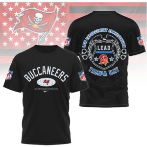 Tampa Bay Buccaneers Law Enforcement Appreciation LEAD T Shirt