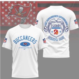 Tampa Bay Buccaneers Law Enforcement Appreciation LEAD T Shirt