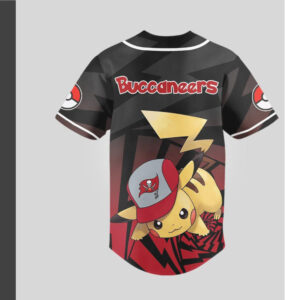 Tampa Bay Buccaneers Official NFL Pikachu Jersey Shirt Tampa Bay Buccaneers Official NFL Pikachu Jersey Shirt