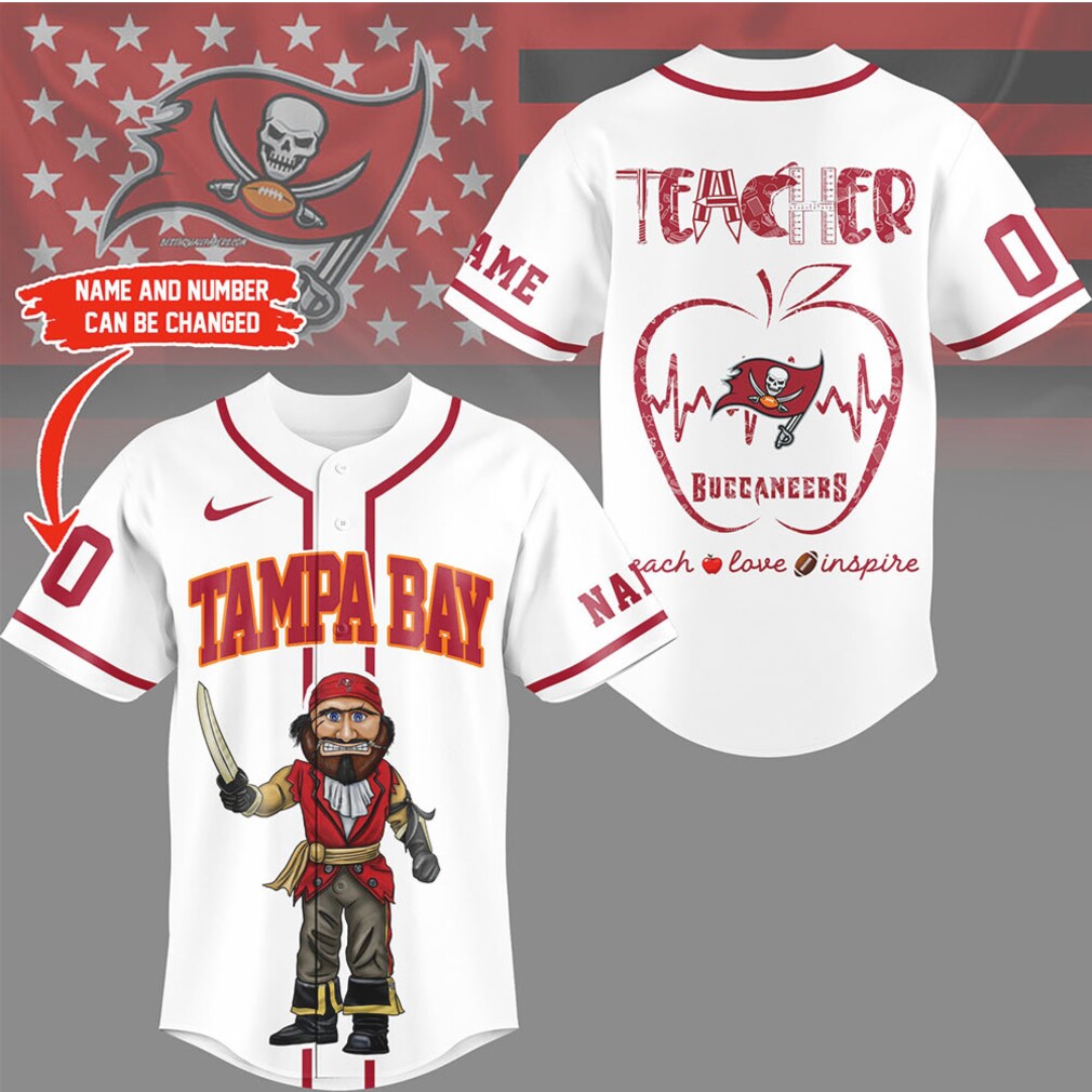 Tampa Bay Buccaneers Official NFL Teacher Appreciation Month Jersey Shirt Tampa Bay Buccaneers Official NFL Teacher Appreciation Month Jersey Shirt
