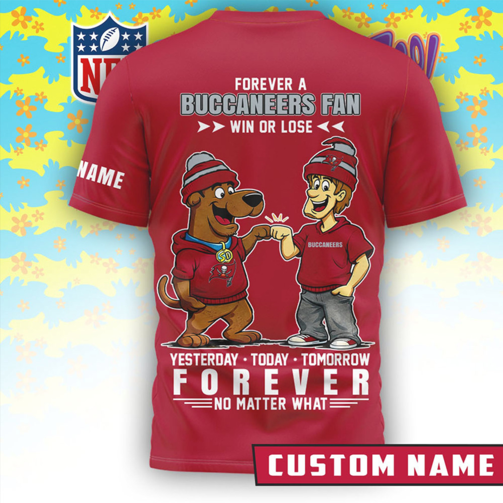 Tampa Bay Buccaneers x Scooby Doo Official 3D Shirt Tampa Bay Buccaneers x Scooby Doo Official 3D Shirt