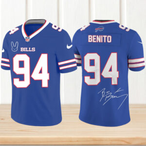 Team Benito 94 Buffalo Bills Bad Bunny Super Bowl LX Halftime Jersey