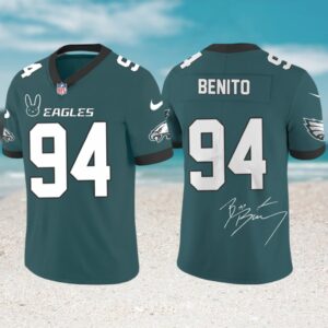 Team Benito 94 Philadelphia Eagles Bad Bunny Super Bowl LX Halftime Jersey Team Benito 94 Philadelphia Eagles Bad Bunny Super Bowl LX Halftime Jersey