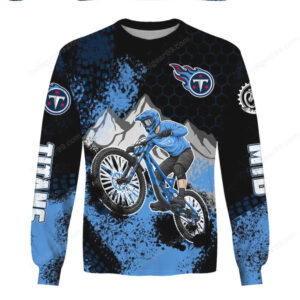 Tennessee Titans Bike Mountain NFL Hoodie Tennessee Titans Bike Mountain NFL Hoodie