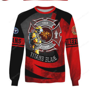 Tennessee Titans Blaze Line NFL Hoodie Tennessee Titans Blaze Line NFL Hoodie