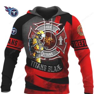 Tennessee Titans Blaze Line NFL Hoodie