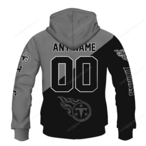 Tennessee Titans Monochrome Power NFL Hoodie