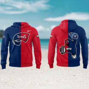 Tennessee Titans NFL Football Logo Fan Hoodie