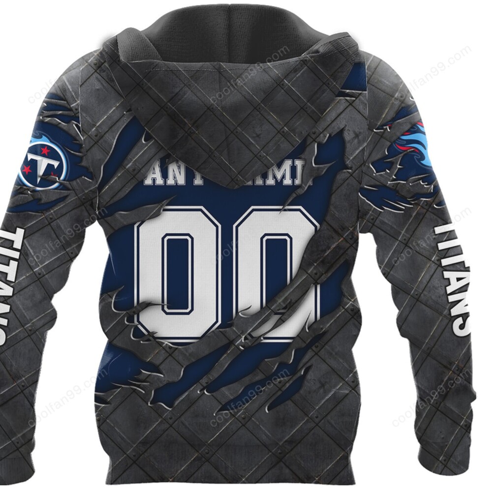 Tennessee Titans NFL Gameday Football Hoodie Tennessee Titans NFL Gameday Football Hoodie