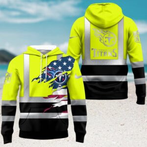 Tennessee Titans NFL Patriotic Safety Hoodie