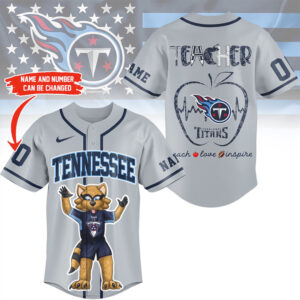 Tennessee Titans Official NFL Teacher Appreciation Month Jersey Shirt Tennessee Titans Official NFL Teacher Appreciation Month Jersey Shirt