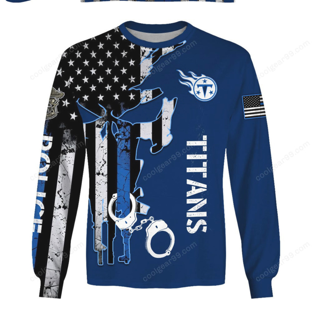 Tennessee Titans Patrol Loyalty NFL Hoodie Tennessee Titans Patrol Loyalty NFL Hoodie