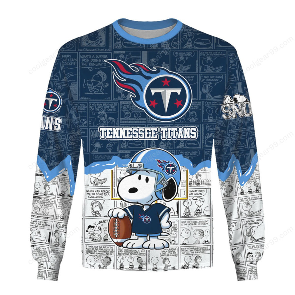 Tennessee Titans Snoopy NFL Hoodie Tennessee Titans Snoopy NFL Hoodie