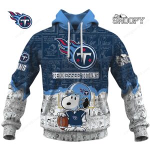 Tennessee Titans Snoopy NFL Hoodie