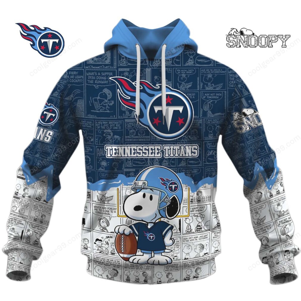Tennessee Titans Snoopy NFL Hoodie Tennessee Titans Snoopy NFL Hoodie