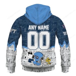 Tennessee Titans Snoopy NFL Hoodie