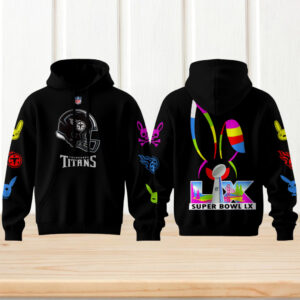 Tennessee Titans Super Bowl LX NFL Game Day Hoodie Tennessee Titans Super Bowl LX NFL Game Day Hoodie