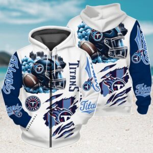 Tennessee Titans Team Logo NFL Game Day Hoodie