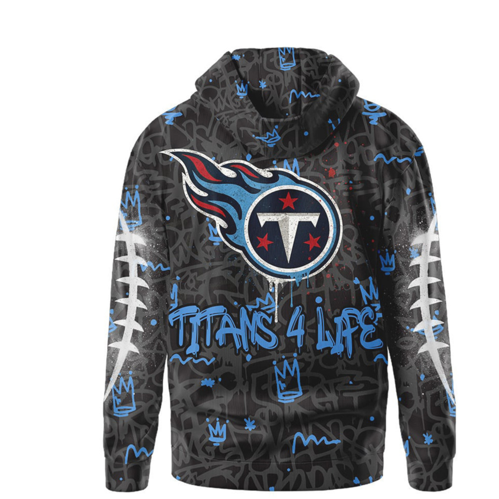 Tennessee Titans “Titans 4 Life” Urban Graffiti Game Day NFL Shirt Tennessee Titans “Titans 4 Life” Urban Graffiti Game Day NFL Shirt