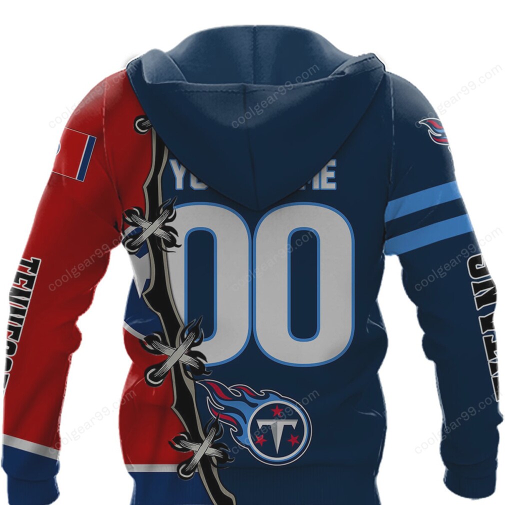 Tennessee Titans US State NFL Hoodie Tennessee Titans US State NFL Hoodie