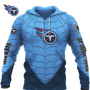 Tennessee Titans X Spider Man NFL Hoodie