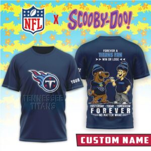 Tennessee Titans x Scooby Doo Official 3D Shirt Tennessee Titans x Scooby Doo Official 3D Shirt