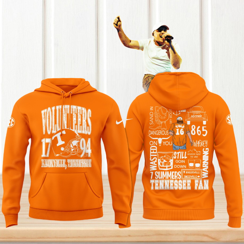 Tennessee Volunteers Tennessee x Morgan Wallen Hoodie Tennessee Volunteers Tennessee x Morgan Wallen Hoodie