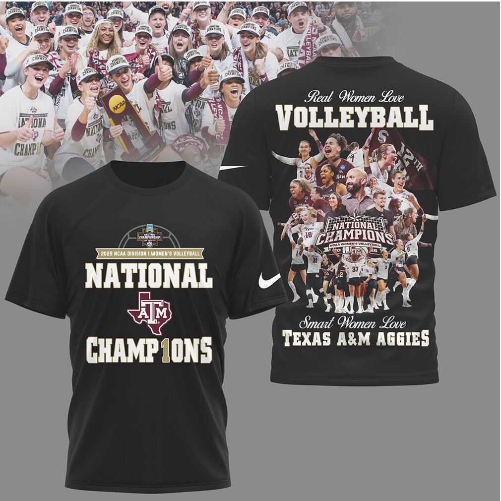 Texas A&M Aggies 2025 NCAA Women's Volleyball National Champions Fan Shirt Texas A&M Aggies 2025 NCAA Women's Volleyball National Champions Fan Shirt