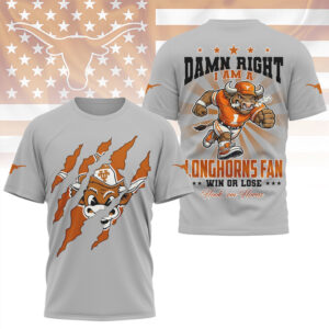 Texas Longhorns Fan Damn Right Hook ‘Em Horns Mascot Claw Rip T Shirt Texas Longhorns Fan Damn Right Hook ‘Em Horns Mascot Claw Rip T Shirt