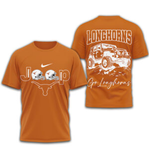 Texas Longhorns Jeep Hook Em Off Road Gameday Fan Spirit Shirt