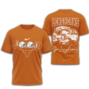 Texas Longhorns Jeep Off Road Burnt Orange Vintage Football Fan Shirt Texas Longhorns Jeep Off Road Burnt Orange Vintage Football Fan Shirt