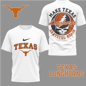 Texas Longhorns Official Grateful Game Day 3D Shirt Texas Longhorns Official Grateful Game Day 3D Shirt