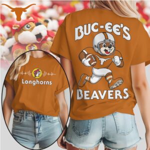 Texas Longhorns Official NCAA Buc ee’s Beavers Women’s Shirt Texas Longhorns Official NCAA Buc ee’s Beavers Women’s Shirt