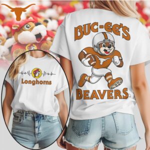 Texas Longhorns Official NCAA Buc ee’s Beavers Women's Shirt