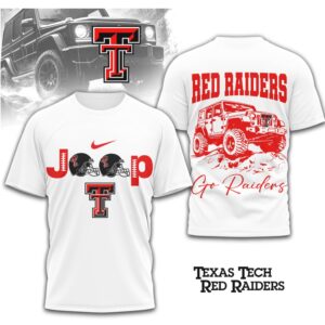 Texas Tech Red Raiders Jeep Off Road Gameday Fan Spirit Shirt