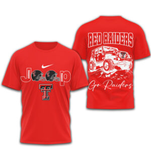 Texas Tech Red Raiders Jeep Off Road Gameday Fan Spirit Shirt