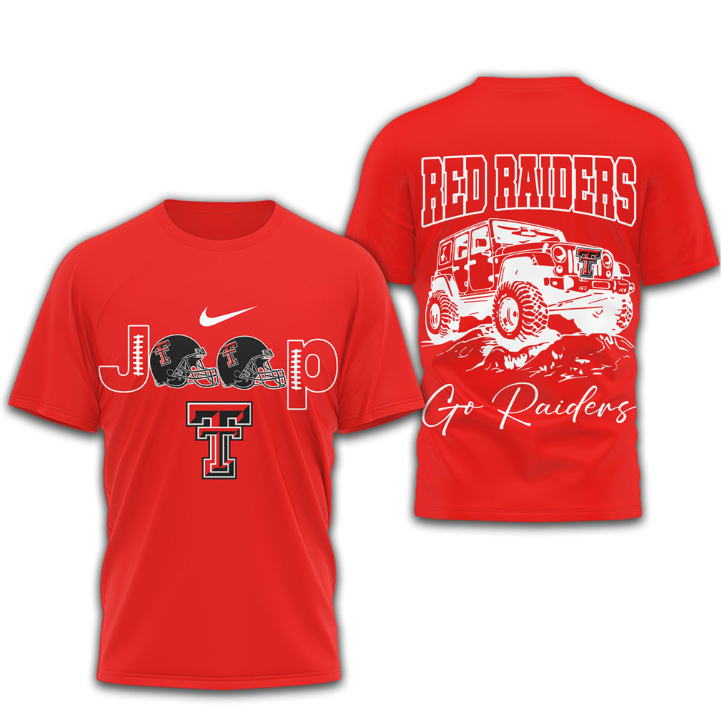 Texas Tech Red Raiders Jeep Off Road Gameday Fan Spirit Shirt Texas Tech Red Raiders Jeep Off Road Gameday Fan Spirit Shirt