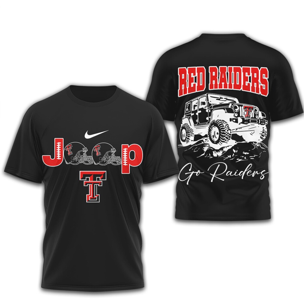 Texas Tech Red Raiders Jeep Retro Wreck 'Em Game Day T Shirt Texas Tech Red Raiders Jeep Retro Wreck 'Em Game Day T Shirt