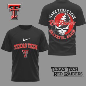 Texas Tech Red Raiders Official Grateful Game Day 3D Shirt