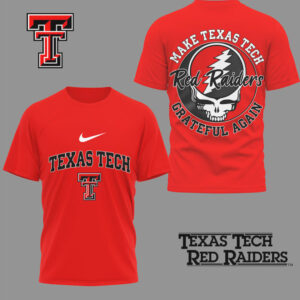Texas Tech Red Raiders Official Grateful Game Day 3D Shirt
