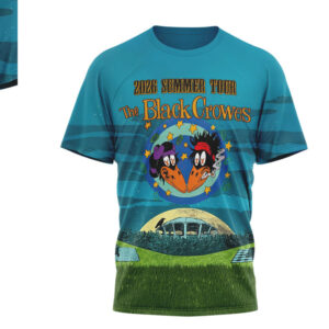 The Black Crowes Whiskey Myers Southern Hospitality Tour 2026 Concert Graphic T Shirt