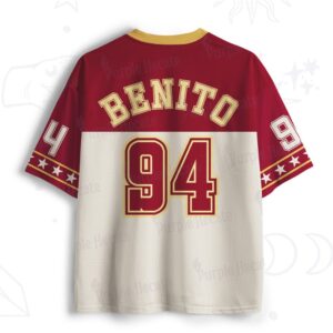 Vintage Benito Bowl 2026 Super Bowl LX Football Jersey Puerto Rico Flag Design