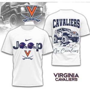 Virginia Cavaliers Jeep Vintage Wahoo College Football Game Day T Shirt