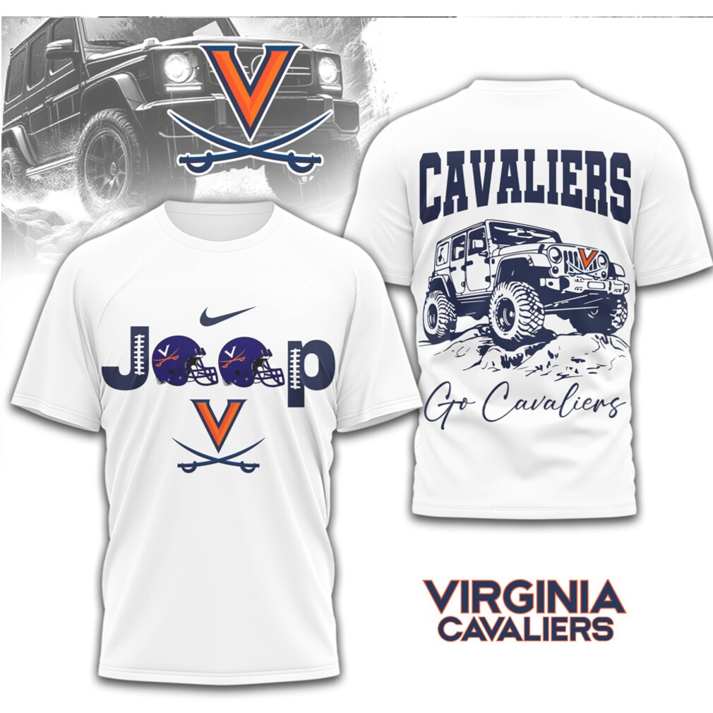 Virginia Cavaliers Jeep Vintage Wahoo College Football Game Day T Shirt Virginia Cavaliers Jeep Vintage Wahoo College Football Game Day T Shirt