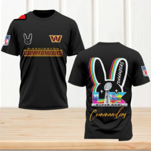 Washington Commanders Bad Bunny Super Bowl LX Limited Edition NFL Fan Shirt