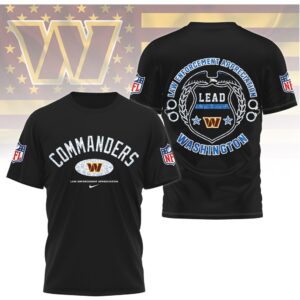 Washington Commanders Law Enforcement Appreciation T Shirt