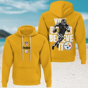 You Better Believe It Pittsburgh Steelers Game Day NFL Player Football Hoodie You Better Believe It Pittsburgh Steelers Game Day NFL Player Football Hoodie