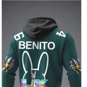 Official Benito Bunny Bowl Eagle Friend Gift Hoodie