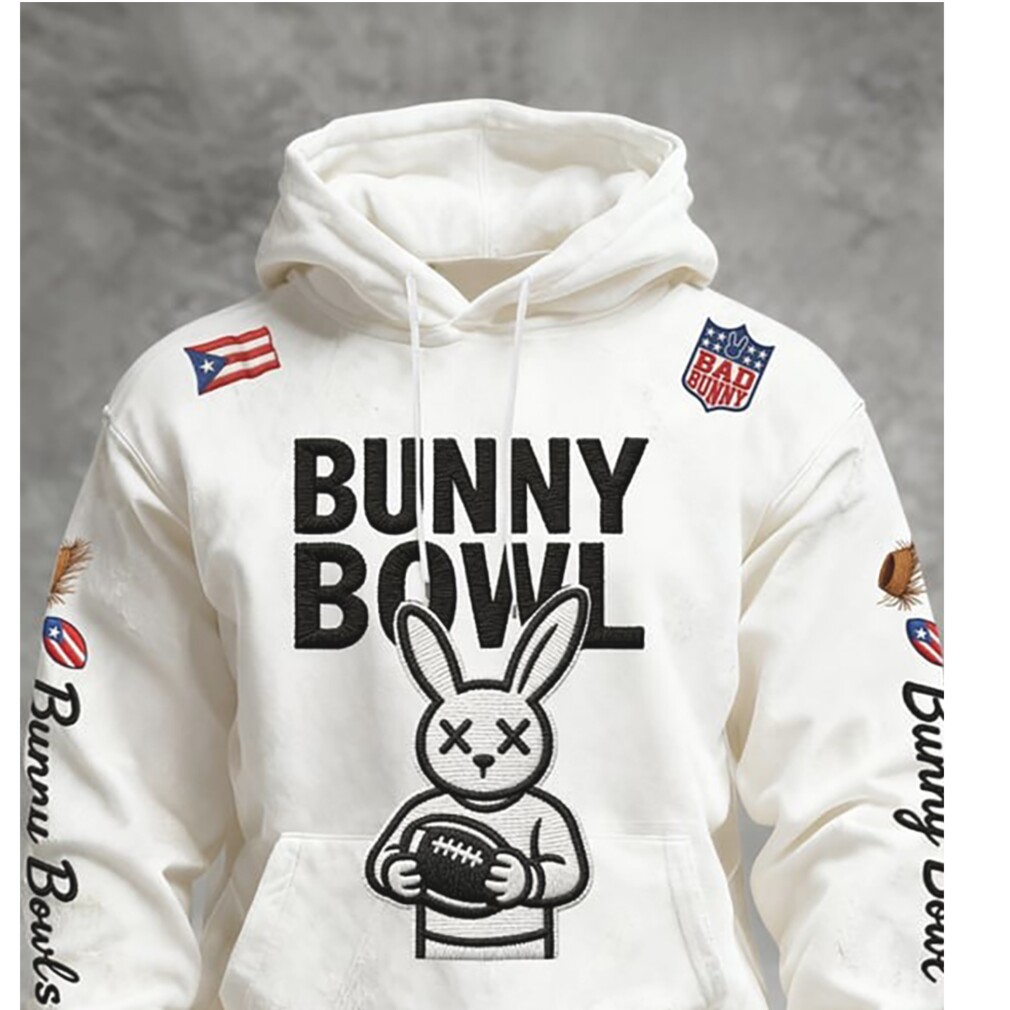 Bunny Bowl Super Bowl Graphic Hoodie Vintage Streetwear Hip Hop Friend Gift T Shirt Bunny Bowl Super Bowl Graphic Hoodie Vintage Streetwear Hip Hop Friend Gift T Shirt